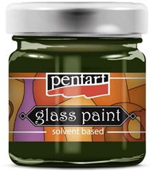 Pentart Pentart Glasverf Solvent Basis 30 ml Reseda