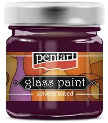 Pentart Pentart Glasverf Solvent Basis 30 ml Roze