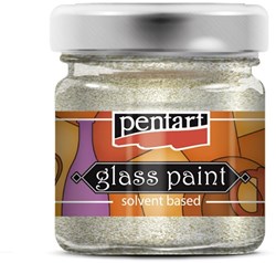 Pentart Pentart Glasverf Solvent Basis 30 ml Sparkling Goud