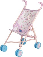 HTI Peppa Pig doll stroller - foldable buggy - pink - toy