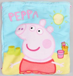 Peppa Pig beach backpack foldable into beach towel for kids