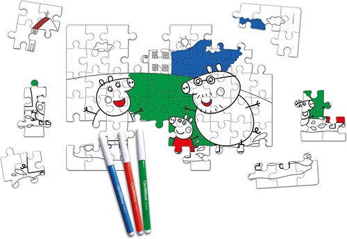 Clementoni Peppa Pig puzzle - Supercolor Double Face - 60 pieces-2