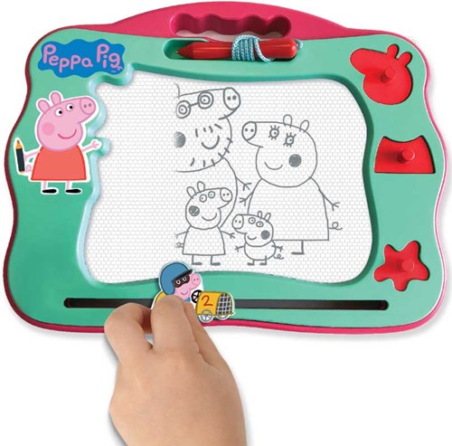 Boti Peppa Pig Magnetic Drawing Board Travel Toy for Kids-2