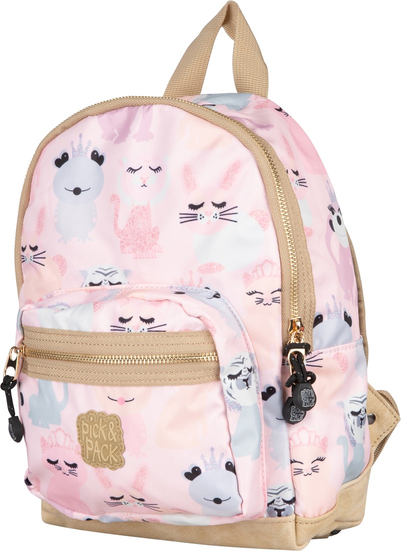 Pick & Pack Cute Animal Backpack S Pink Pick & Pack Cute Animal Backpack S Pink