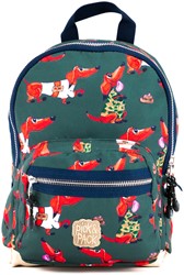 Pick & Pack Dachshund Backpack S Leaf Green