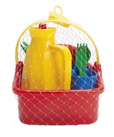 Dantoy picnic set plastic picnic basket 18-piece for kids-2