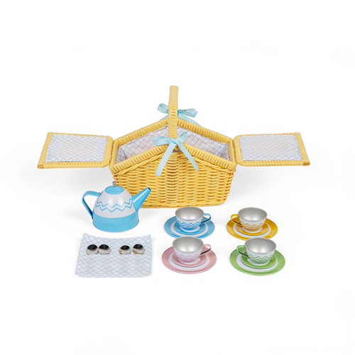 Bigjigs Toys Picnic Set in Basket