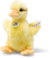 Steiff plush duckling cuddly toy Pilla yellow - 14 cm - soft toy-2