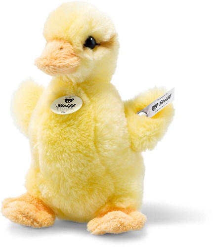 Steiff plush duckling cuddly toy Pilla yellow - 14 cm - soft toy-2