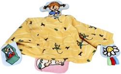 Kinderboeken Pippi Longstocking cuddle blanket - soft baby blanket