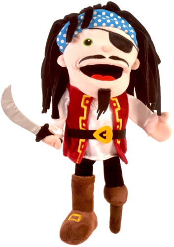 Fiesta Crafts Pirate Moving Mouth Hand Puppet