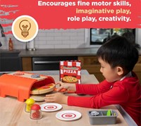 Fat Brain Toys pizza play set - educational pretend play for kids-2