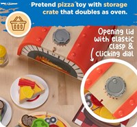 Fat Brain Toys pizza play set - educational pretend play for kids-3