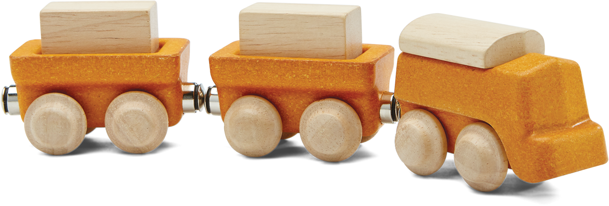 PlanToys Wooden Toys Cargo Train