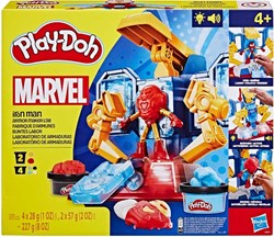 Hasbro Play-Doh Marvel Iron Man Playset - Modeling Compound - Includes Iron Man Figure