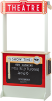 Tidlo wooden toy shop and puppet theatre - play theatre