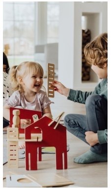 Micki wooden farm playset - farm play world 21 pieces-3