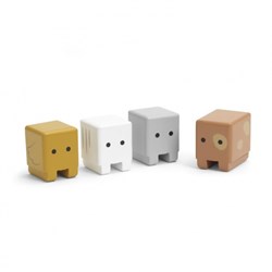 Micki wooden toy animal set - educational toy 4-piece