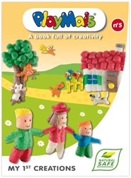 PlayMais creative booklet - inspiration for kids - examples and instructions