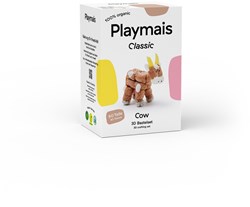 PlayMais creative craft set cow - sustainable toy for kids