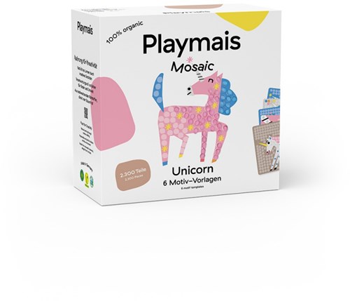 PlayMais craft set unicorn mosaic - creative toy for kids