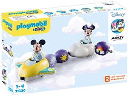 Playmobil toy Mickey Mouse cloud train - educational toddler toy