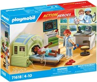 Playmobil MRI toy set hospital with patient - 71618