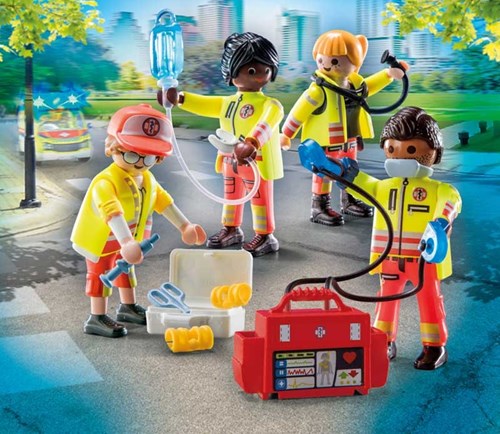 Playmobil City Life rescue team - play figure and accessories-3