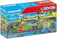 Playmobil City Life traffic education playset with accessories