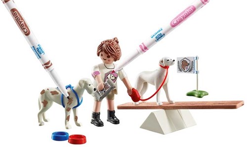 Playmobil Color dog training play figure - animal toy-2