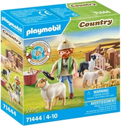 Playmobil Country playset young shepherd with sheep farm toy