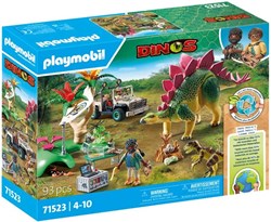 Playmobil dinosaur research station playset - adventure and discovery