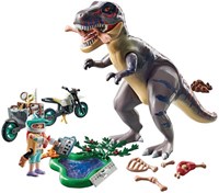 Playmobil Dinos T-Rex Track Investigation Playset - dinosaur adventure-2