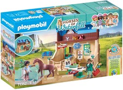 Playmobil horses playset World of Horses riding therapy veterinary practice