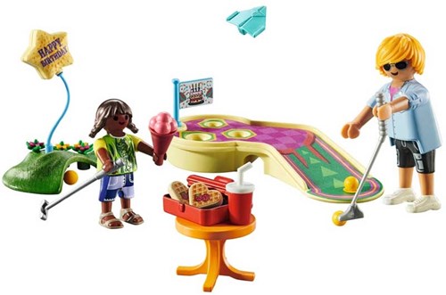 Playmobil minigolf gift set - toy for children aged 4 and up-2