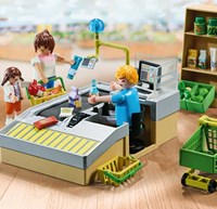Playmobil organic supermarket toy shop city life-3