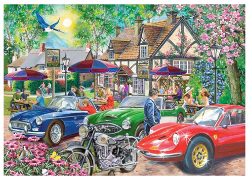 House of Puzzles jigsaw puzzle Plough Inn BIG 500 pieces cardboard