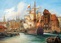 Castorland puzzle Old Gdansk Poland - 1000 pieces jigsaw puzzle