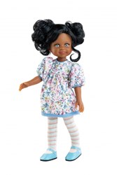 Paola Reina doll Amigas Cleo with buns - 32cm doll toy