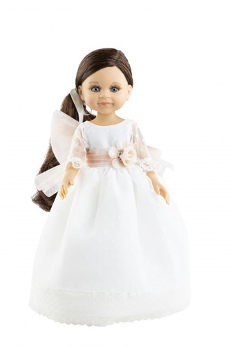 Paola Reina doll Amigas Cleo - bridal dress communion dress 32 cm
