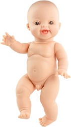 Paola Reina baby doll Gordi boy smiling 34cm vinyl doll