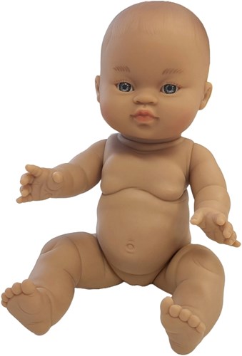 Paola Reina baby doll Gordi girl tanned vinyl 34cm toy-2