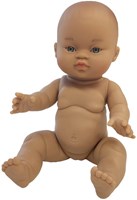 Paola Reina baby doll Gordi girl tanned vinyl 34cm toy-3