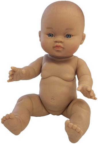 Paola Reina baby doll Gordi girl tanned vinyl 34cm toy-3