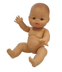 Paola Reina baby doll Gordi girl with freckles 34cm vinyl doll