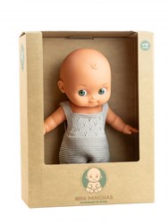 Paola Reina doll Mini Pancha grey romper green eyes 28cm toy doll
