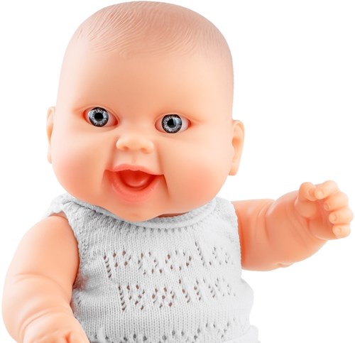 Paola Reina doll baby doll white girl with underwear and smiling face-2