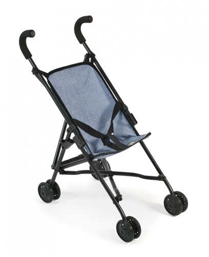 Bayer Chic Poppenbuggy Roma (jeans blauw)
