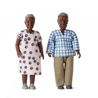 Lundby dollhouse figures grandparents Billie - dollhouse toy set-2