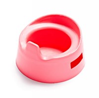 Heless baby doll potty pink 9 cm - doll accessory plastic